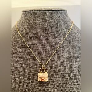 Dainty fashion Beautiful Bag purse pendant Necklace New